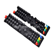 Specialfremstillet baggrundsbelysning silikonegummi tastatur